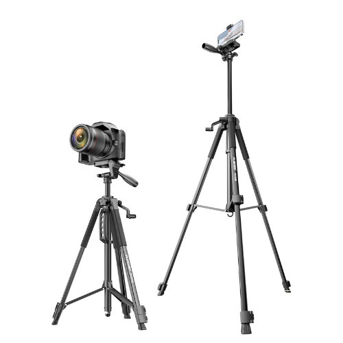 PLOKAMA Professional Tripod 150cm โ 360ยฐ Rotation with Bluetooth Remote PK-9950