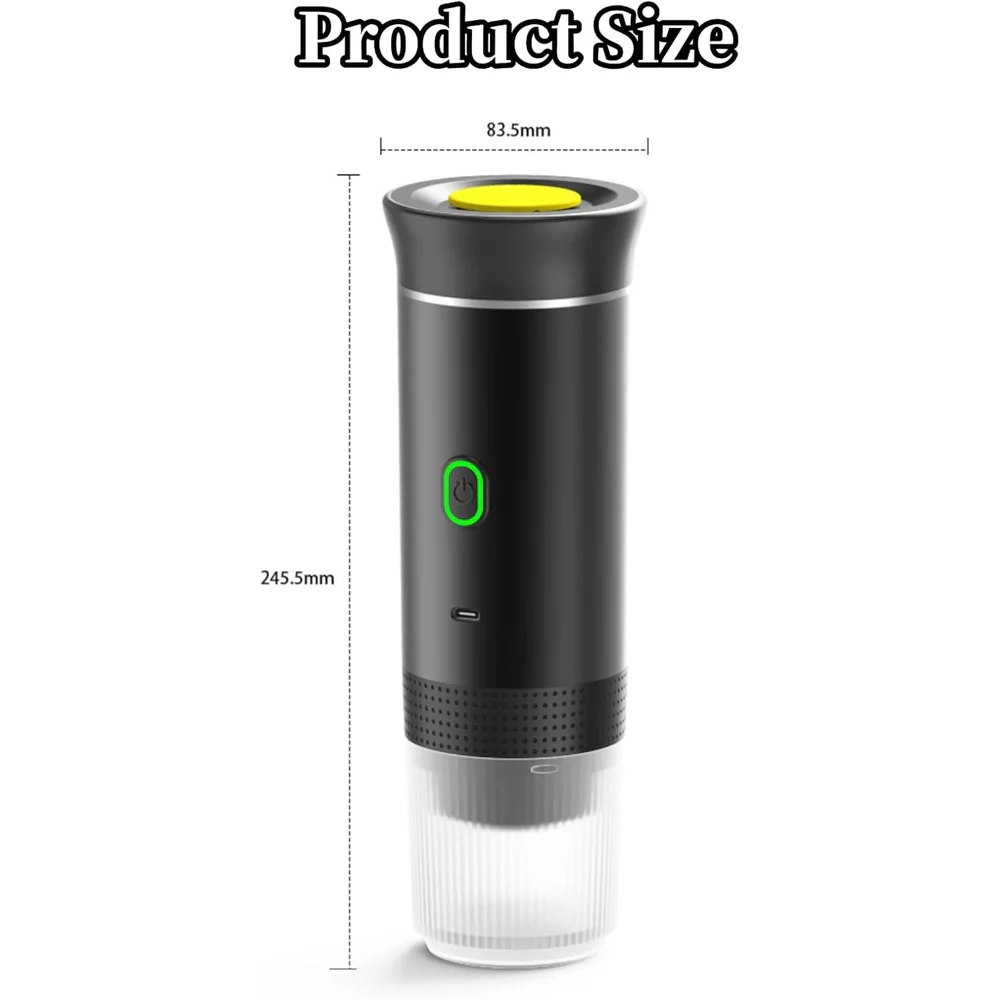Portable Wireless Electric Coffee Machine Maker