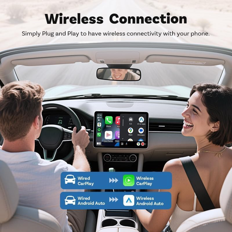 Wireless Carplay Android Auto Adapter 2in1 MX-CL10