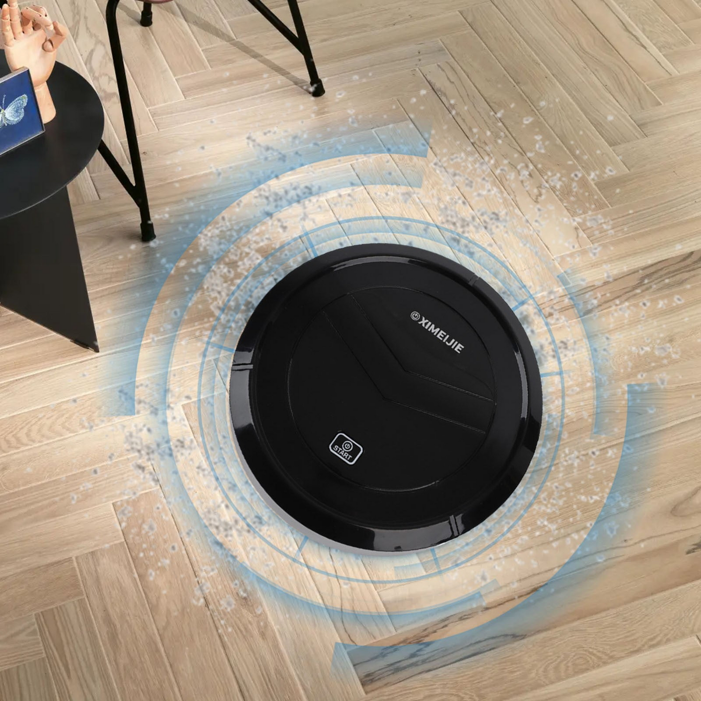2-in-1  Mini Cleaning Sweeping Robot Suction & Mop
