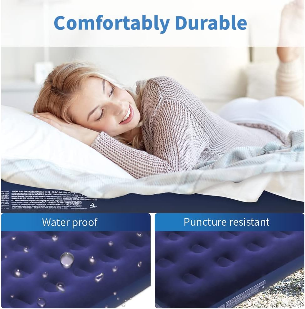 Single Camping Air Mattress PVC is Bed