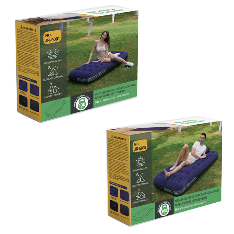 Single Camping Air Mattress PVC is Bed