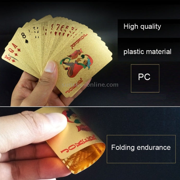 Waterproof Luxury Gold Card