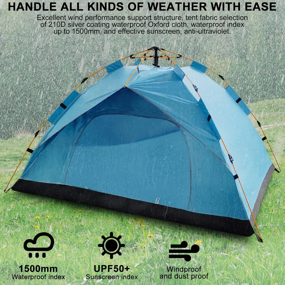 Automatic Setup 2-Person Tent